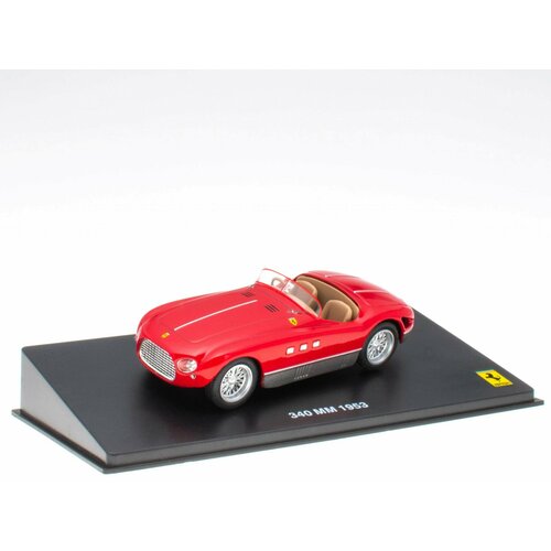 FERRARI 340 MM 1953 Red, масштабная модель автомобиля коллекционная