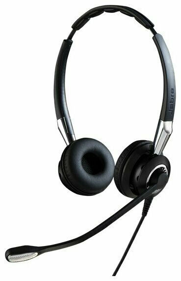 Гарнитура JABRA BIZ 2300 Duo NC, для контактных центров, накладные, черный [2309-820-104] - фото №12