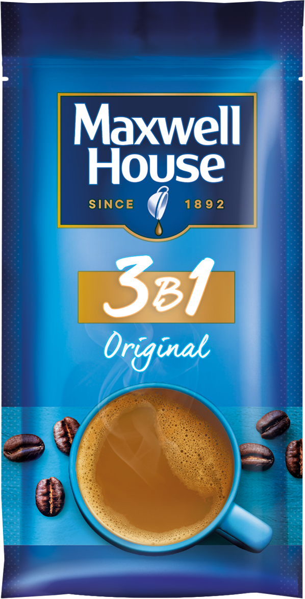 Кофейный напиток Maxwell House 3 в 1 растворимый