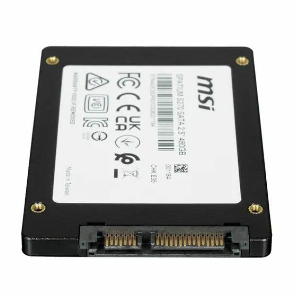 Твердотельный накопитель MSI 480 Gb SPATIUM S270 S78-440E350-P83