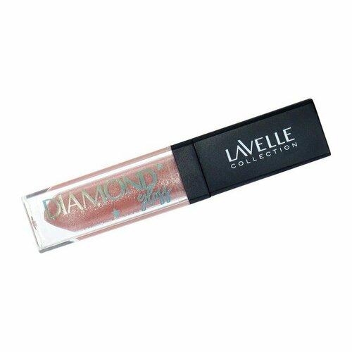 Блеск для губ LavelleCollection diamond gloss тон 03 алмазный персик, 5 мл (комплект из 6 шт)