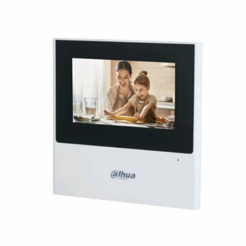 видеодомофон dahua dhi vth2611l wp dahua wi fi indoor monitor dhi vth2611l wp Видеодомофон DAHUA DHI-VTH2611L-WP, Wi-Fi