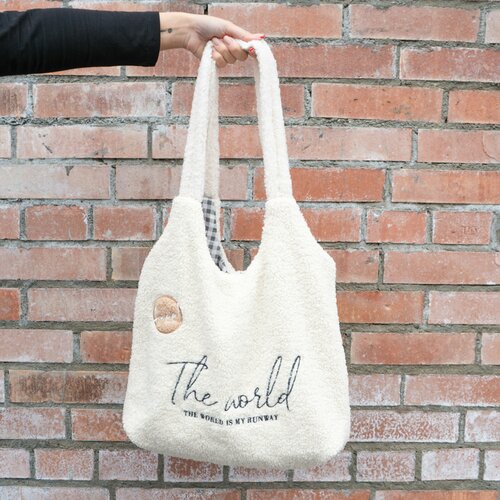 Сумка шоппер , белый