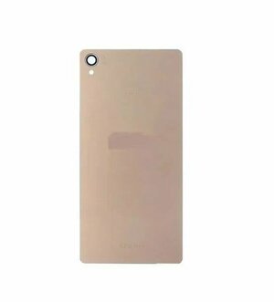 Задняя крышка для Sony Xperia Z3 Золотая D6603 D6633 (стеклянная)