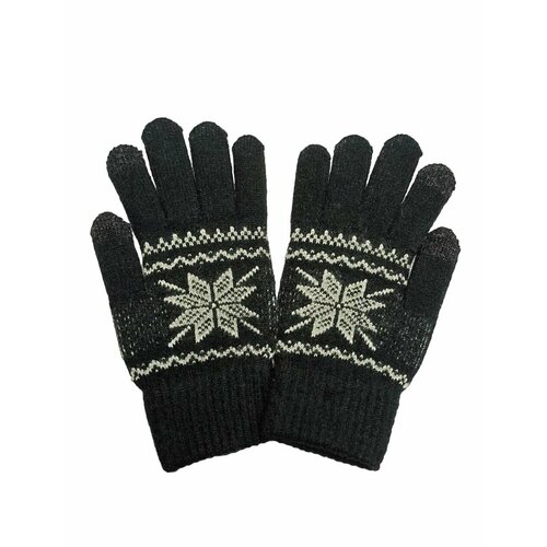 фото Перчатки scandza, размер 6;7;8, черный, белый