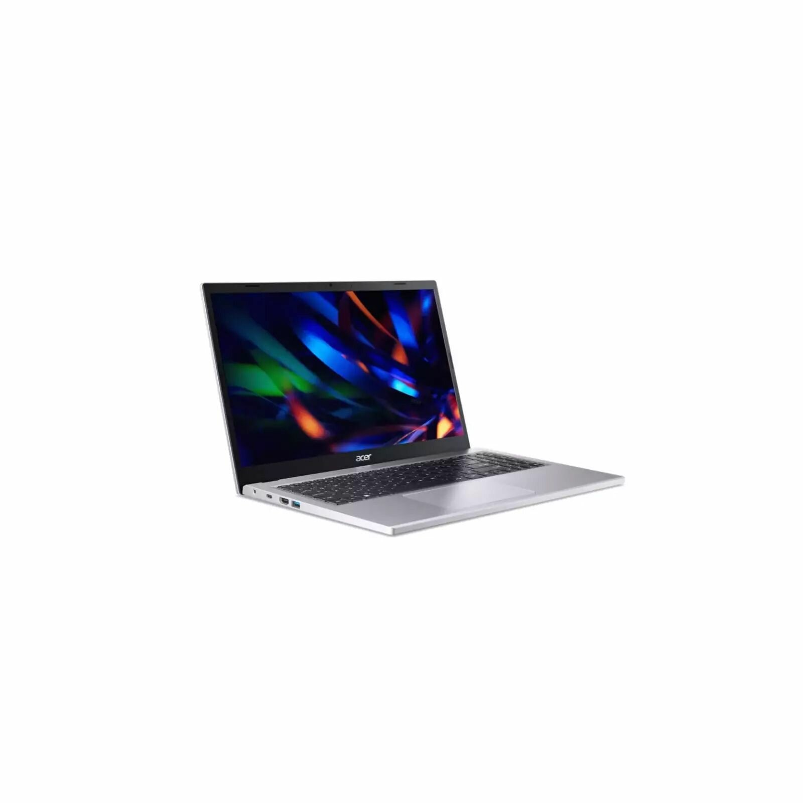 Ноутбук Acer Extensa 15 EX215-33-362T 156" (1920x1080) IPS/Intel Core i3 N305/16ГБ LPDDR5/512ГБ SSD/UHD Graphics/Без ОС серебристый (NX EH6CD00B)