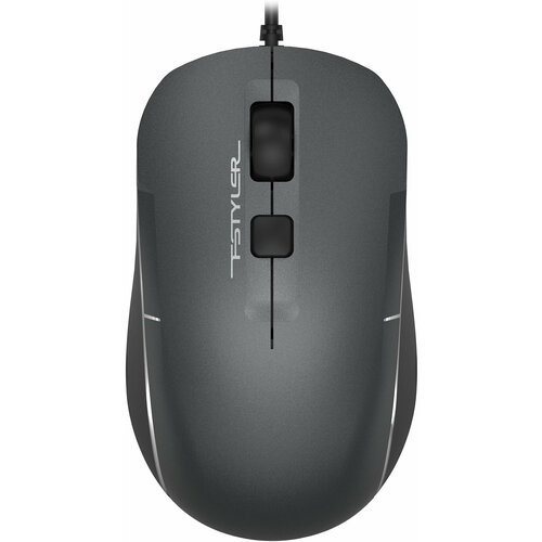 Мышь A4Tech Fstyler FM26 серыйчерный оптическая 1600dpi USB для ноутбука 4but 184200₽