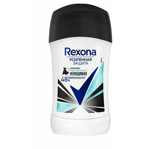 Антиперспирант стик Rexona Прозрачный кристалл, 40 мл