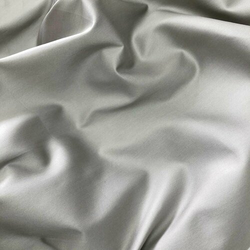 Ткань Атлас Сатин 70г/м2 светло-серый 12х1,5м. ткань атлас сатин 70г м2 светло серый 18х1 5м
