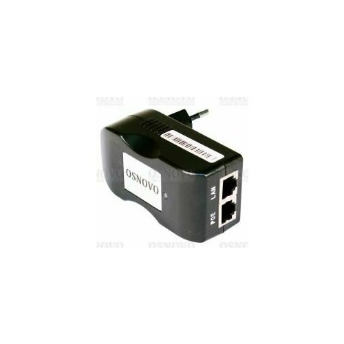 Инжектор PoE OSNOVO Midspan-1151 поддержка стандарта IEEE 8023af Мощность PoE до 154W Fast Ethernet Порты вх - RJ45FE 10100 Base-T вых - 2006₽