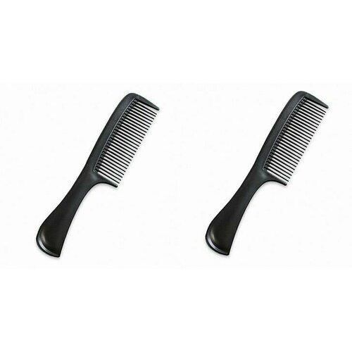 Белита Расческа классическая с ручкой цвет черный арт 0-16 20 см 2 шт 793₽