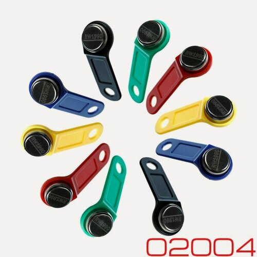 Изображение товара Перезаписываемый ключ стандарта Dallas, RW1990 - 100 шт асорти