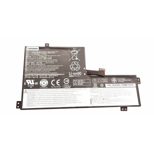 Аккумулятор для Lenovo Chromebook 100e, 300e, 500e, c340, s340, (L17M3PB0, L17c3pg0), 3685mAh, 11.4V аккумулятор l17c3pg0 для ноутбука lenovo chromebook 100e 11 4v 3690mah черный