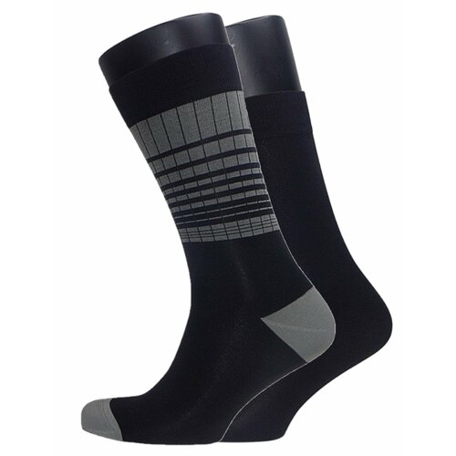 фото Носки , 2 пары, размер 39-46, серый 19v69