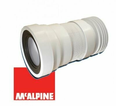 Гофра для унитаза 110 440 мм McALPINE WC-F23R (MRWC-F23R)