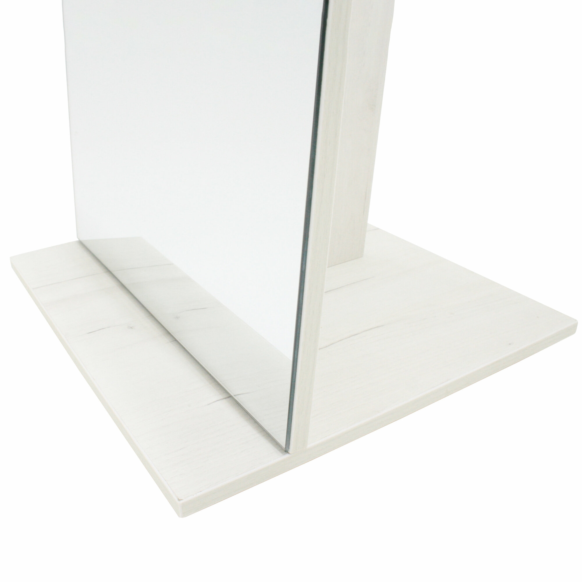 Зеркало напольное Стелла 2 дуб крафт белый 163,5 см x 50 см - фотография № 6