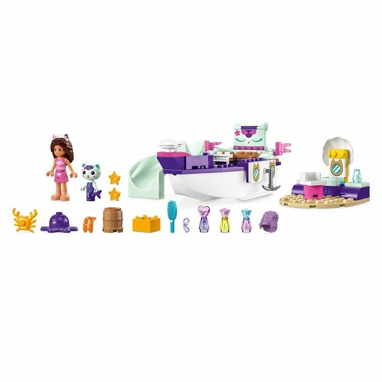 Конструктор Lego ® Gabby's Dollhouse 10786 Корабль и спа Габи и МерКэта