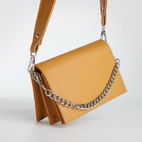 фото Сумка мессенджер textura, коричневый