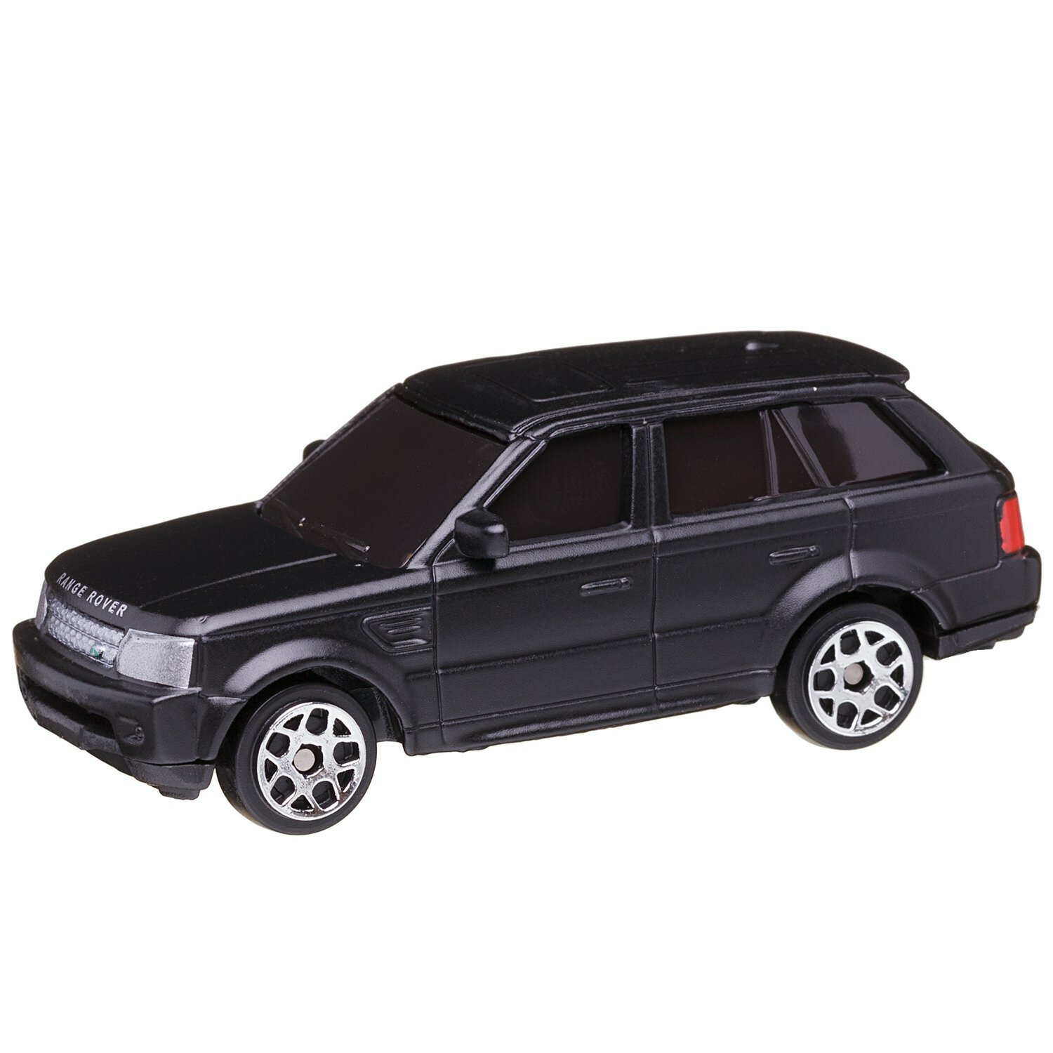 Игрушка Uni-Fortune, Машина металлическая 1:64 Land Rover Range Rover Sport, без механизмов черный матовый - фото №4