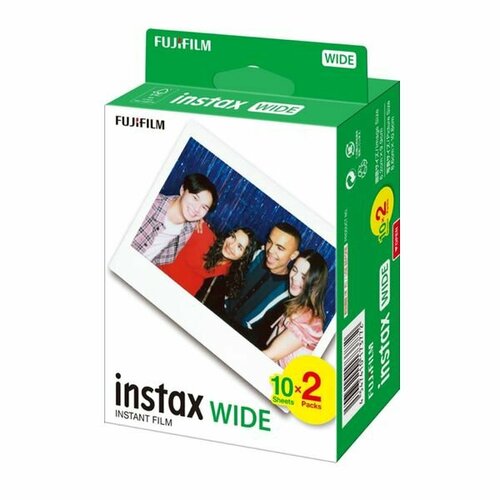 Картридж Fujifilm Instax Wide на 20 фото instax link wide portable smartphone instant photo printer wide film format ash white