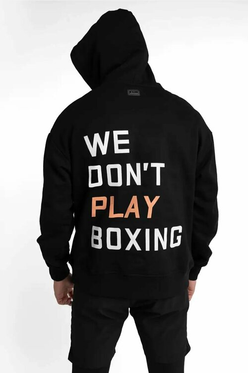Худи Boxraw We Dont Play Boxing, размер XL, черный
