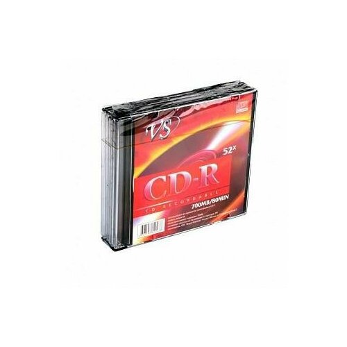 VS Диски CD-R VS, 700 Mb, 1 штука