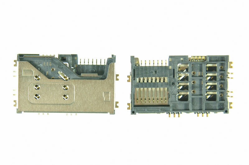 Разъем сим/карты памяти для Fly IQ4403/DS125/DS130