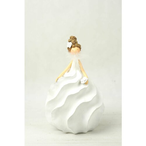 Фигурка декоративная Дама в белом