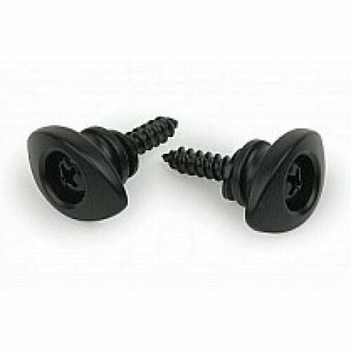 Крепление для ремня Planet Waves, эллиптическое, черные, комплект PWEEP102