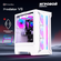 Корпус Prime Box PREDATOR V8 White + закаленное стекло + RGB подс...