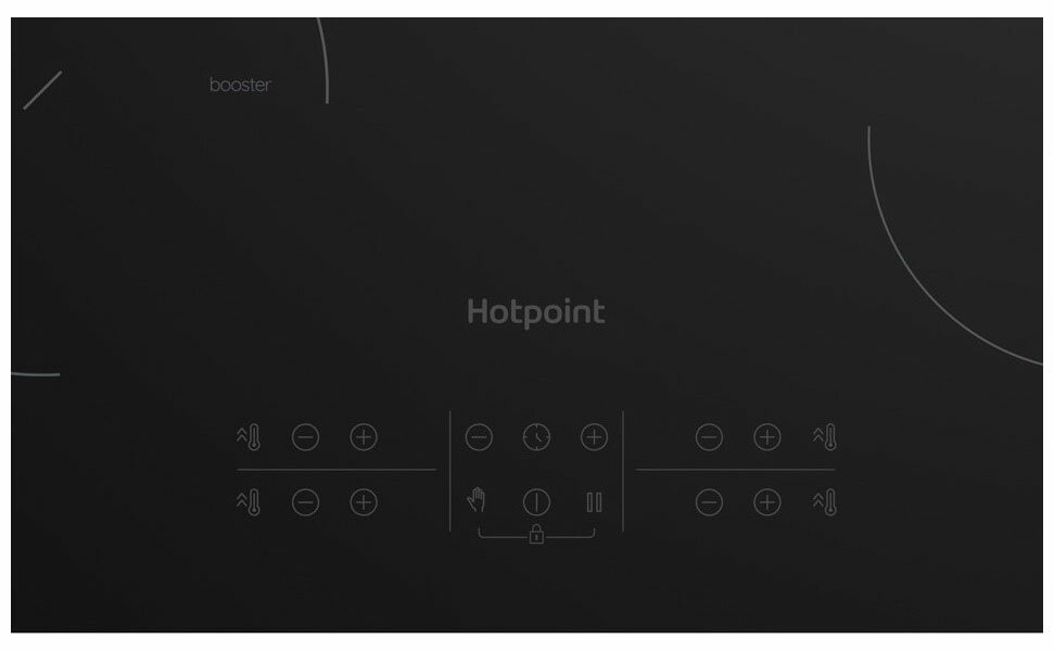 Варочная панель Hotpoint HB 1560S NE, черный - фотография № 2