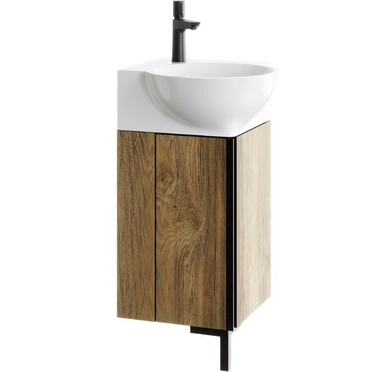 фото Тумба Aqwella Porto POR0104DB дуб балтийский