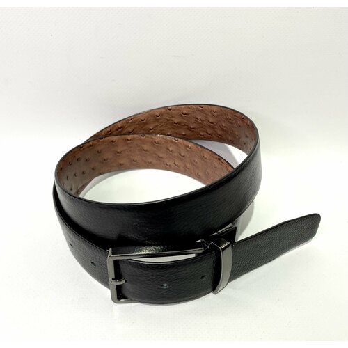 фото Ремень , размер 52, коричневый, черный balon