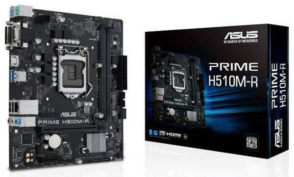 Материнская плата Asus PRIME H510M-R R2.0-SI Soc-1200 Intel H470