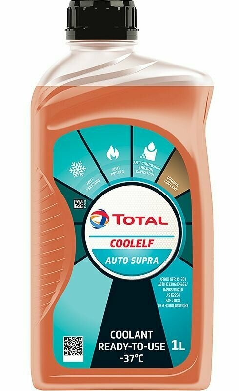 фото Антифриз CoolElf Auto Supra -37C, 1л