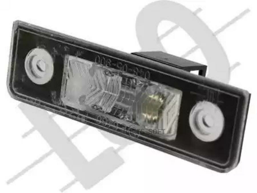 LORO 04805900LED фонарь подсветки номера ЛЕВ+прав (К-Т 2ШТ, LED) SKODA: OCTAVIA (2004-2012) / ROOMSTER (2006-) (страна производства: польша)