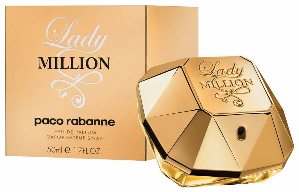 Paco Rabanne парфюмерная вода Lady Million, 50 мл