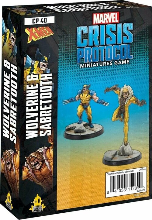 Настольная игра MARVEL CRISIS PROTOCOL: WOLVERINE AND SABRETOOTH EN