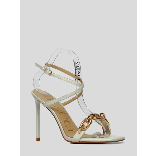 фото Босоножки vitacci, размер 37, белый