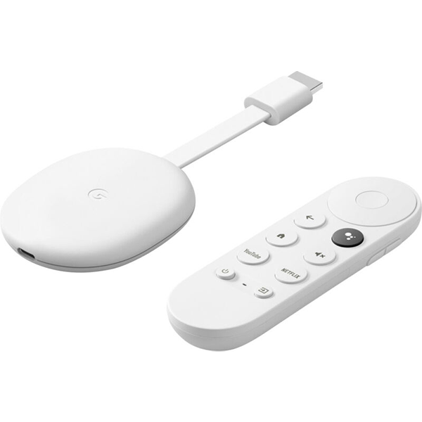 ТВ-приставка Google Chromecast HD with Google TV Remote (GA03131-US) White