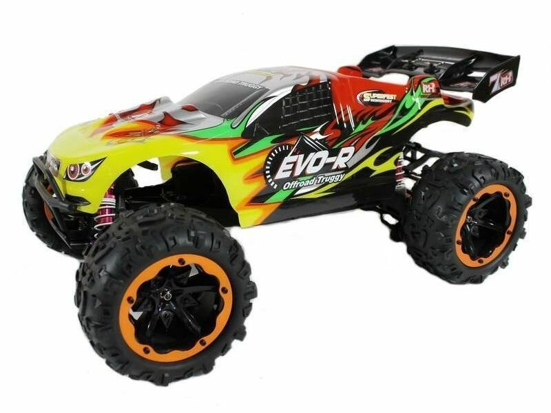 Радиоуправляемая трагги Remo Hobby EVO-R 4WD RTR масштаб 1:8 2.4G - RH8066-RED