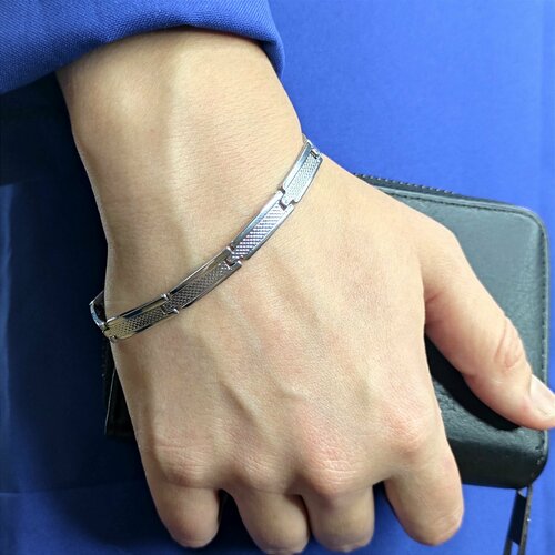 фото Браслет-цепочка, 1 шт., серебряный нет бренда