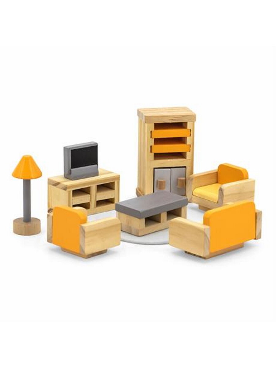 Мебель игрушечная "Гостиная" в коробке