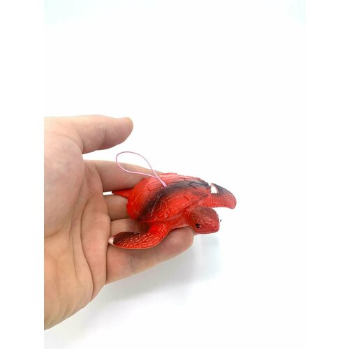 Животные-тянучки Антистресс Черепаха Красная из термопластичной резины