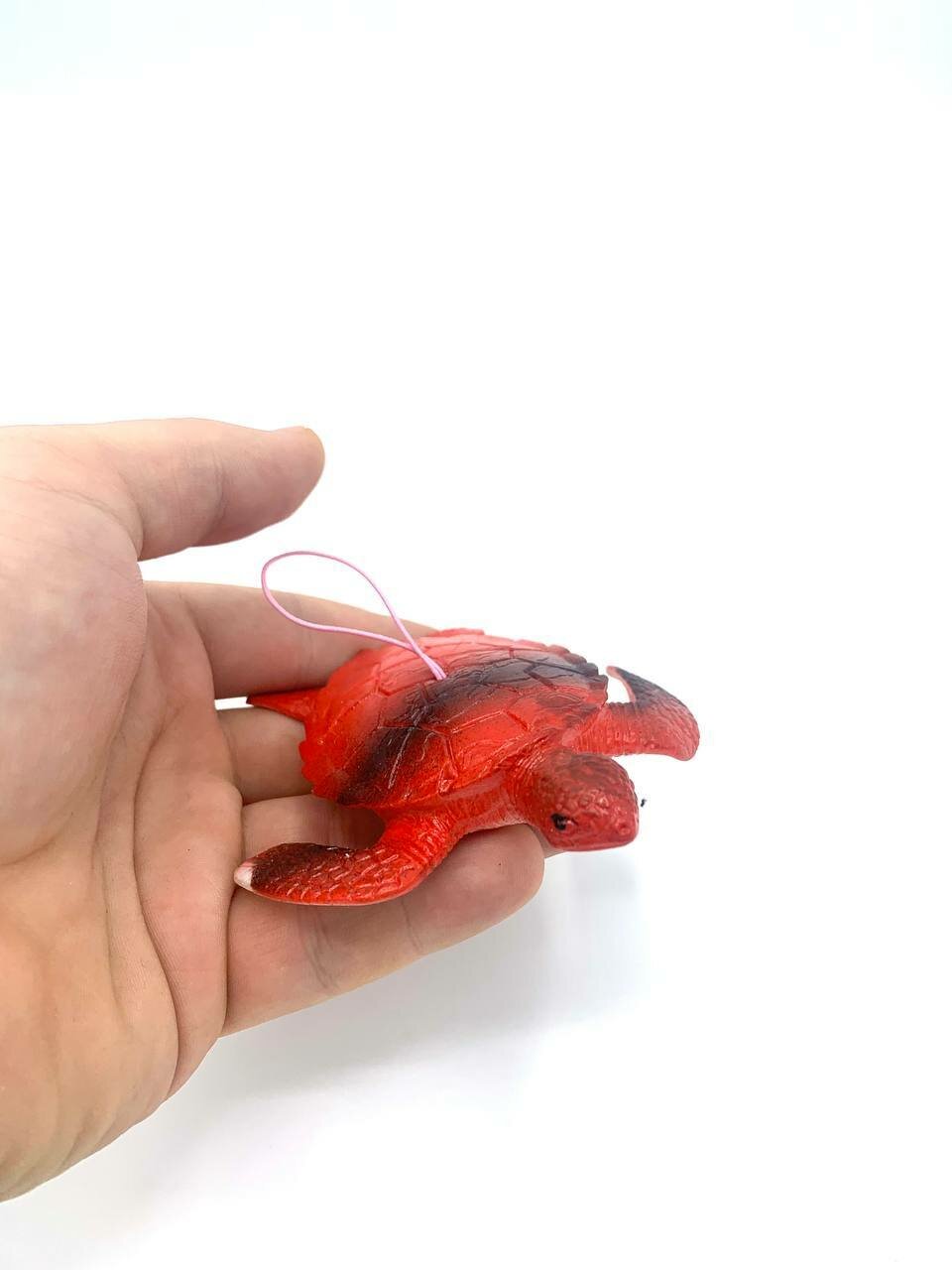 Животные-тянучки Антистресс Черепаха Красная из термопластичной резины