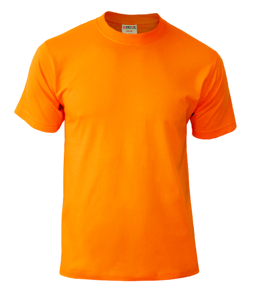 Футболка NOVIC, размер S (46), оранжевый