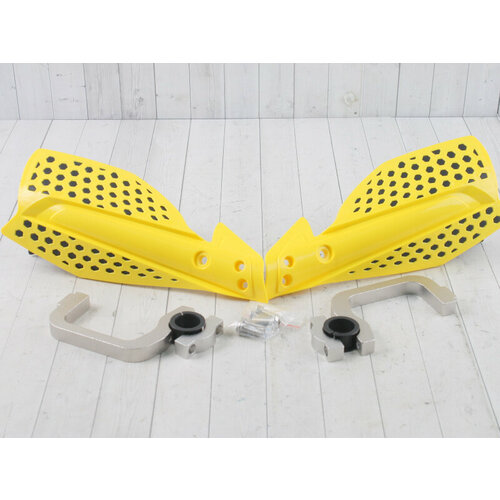 фото Pitbikeclub защита рук mx (пара) hp26 (желтый, 020184-123-8508)