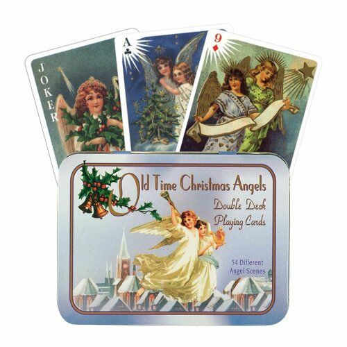 Карты Old Time Christmas Angels Deluxe Double Deck Playing Cards