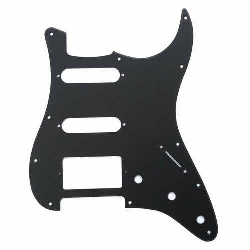 панель для оригинального fender telecaster us mexico h h parts mx0266 черная Панель для оригинального Fender Stratocaster HSS US/Mexico, Parts MX0315, однослойная, черная