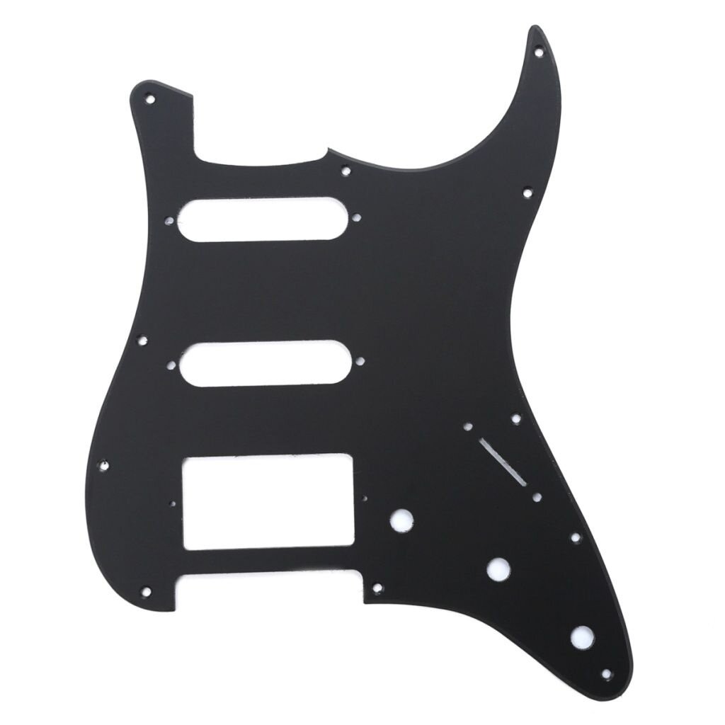 Панель для оригинального Fender Stratocaster HSS US/Mexico Parts MX0315 однослойная черная